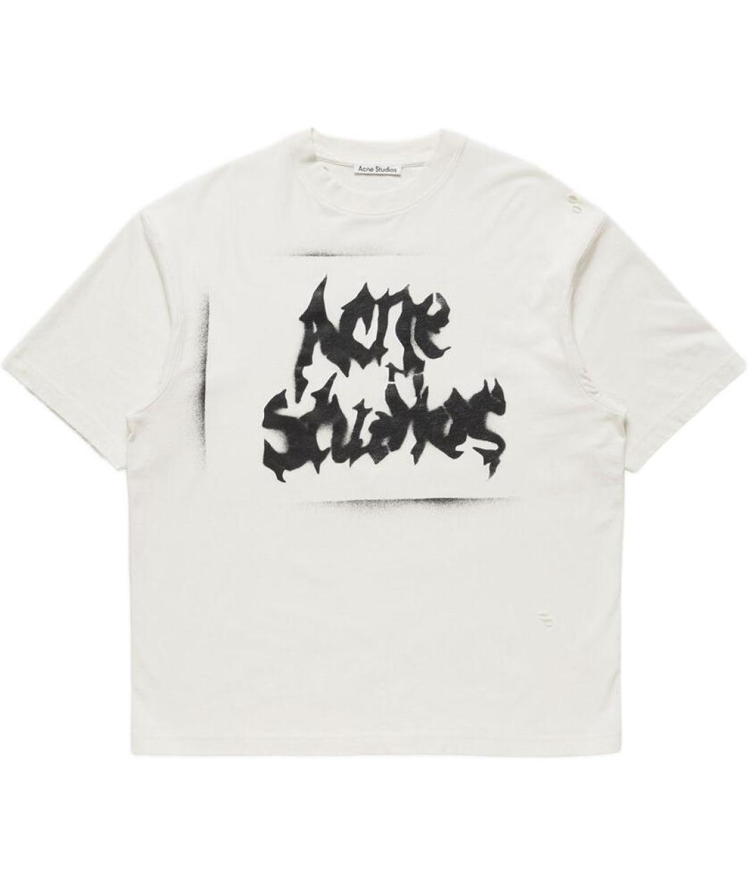 ACNE STUDIOS Серая футболка, фото 1