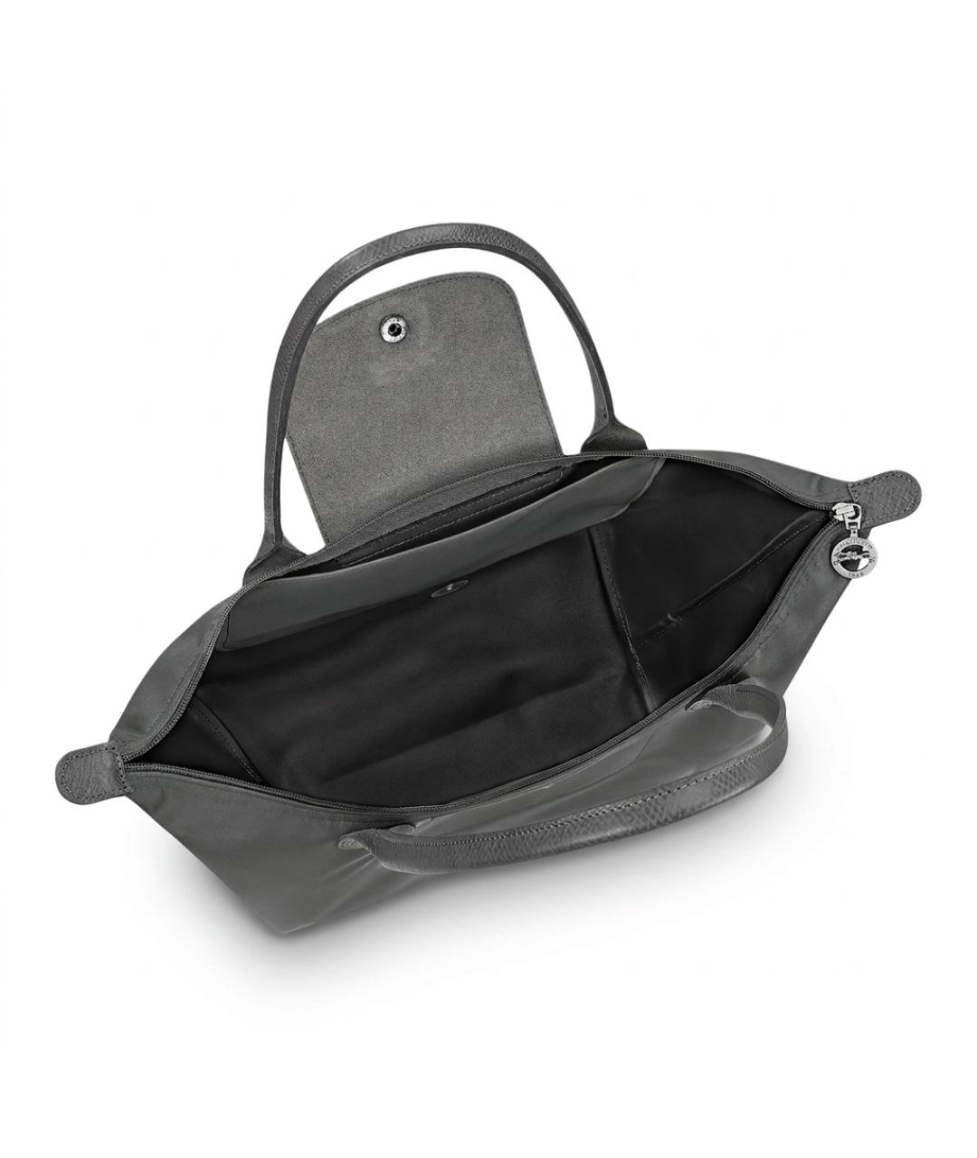 LONGCHAMP Серая сумка через плечо, фото 4