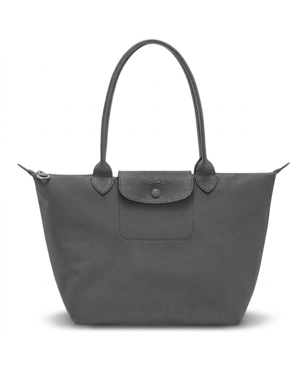 LONGCHAMP Серая сумка через плечо, фото 1