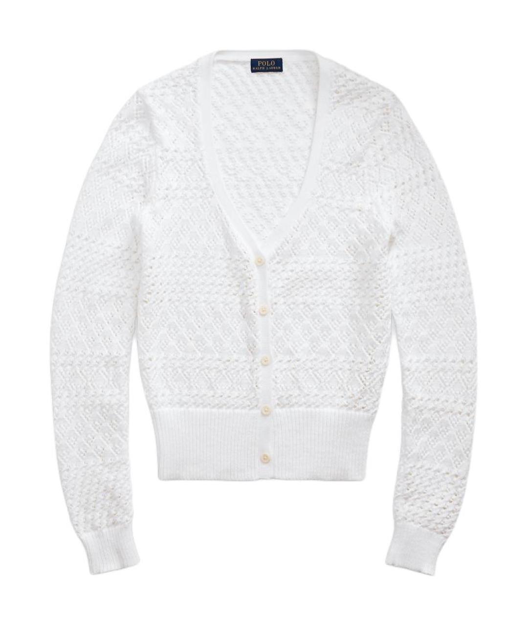 POLO RALPH LAUREN Белый кардиган, фото 1