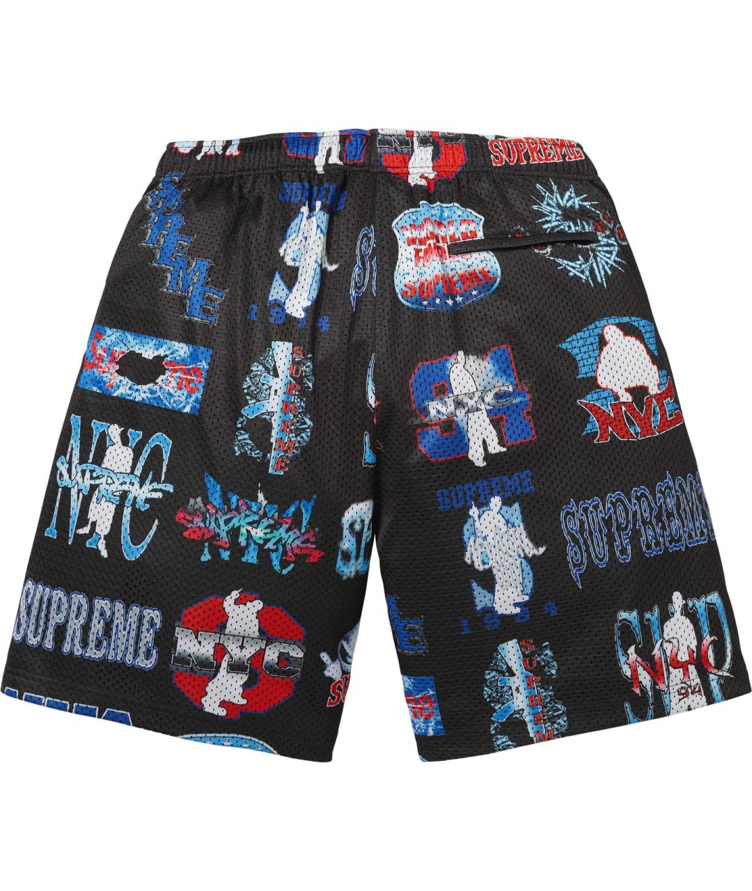 SUPREME Черные спортивные брюки и шорты, фото 2