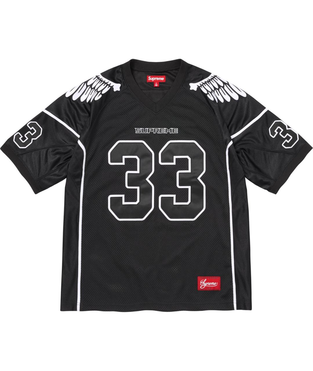 SUPREME Черная футболка, фото 1