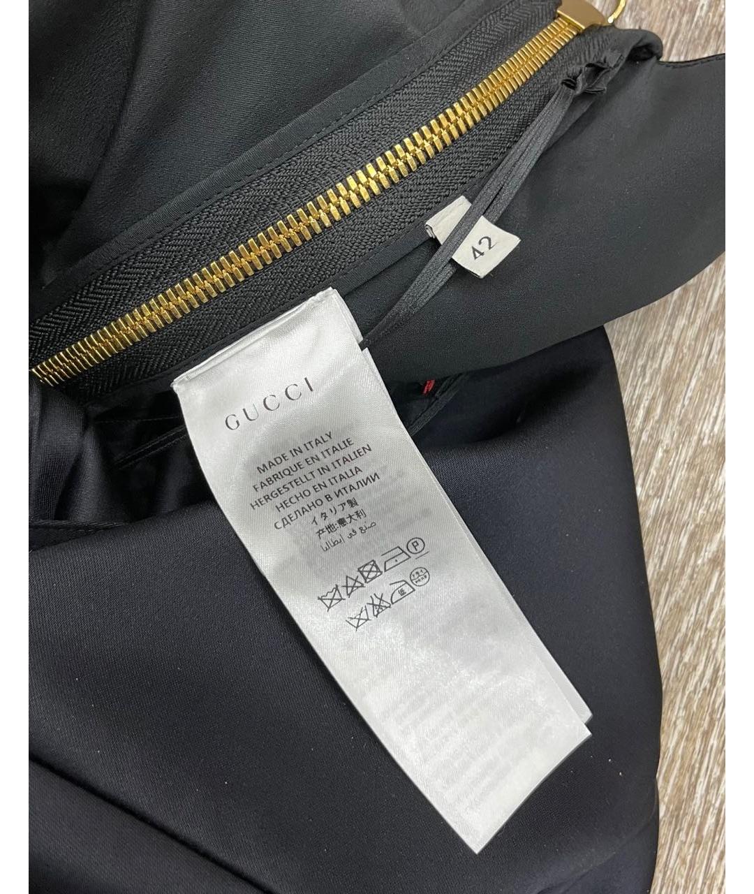 GUCCI Черное коктейльное платье, фото 4