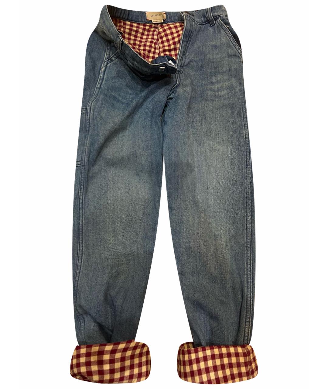 GUCCI KIDS Синие деним детские джинсы, фото 1