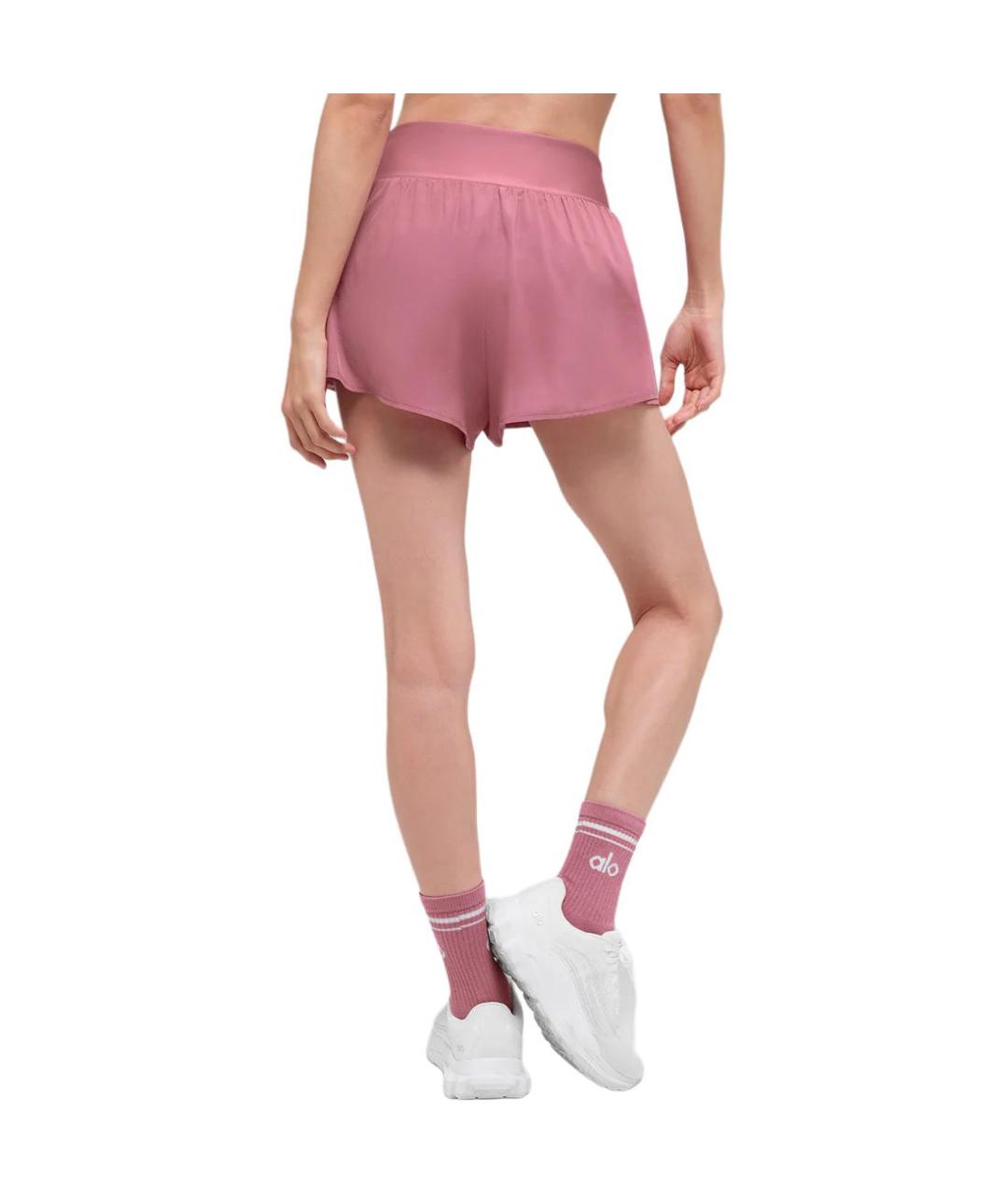 ALO YOGA Розовые спортивные брюки и шорты, фото 2