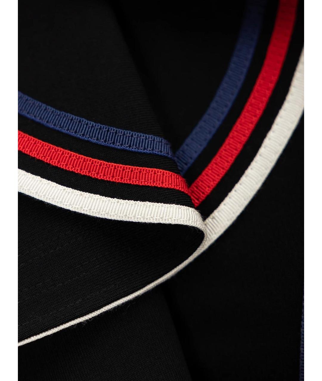 GUCCI Черное вискозное повседневное платье, фото 3