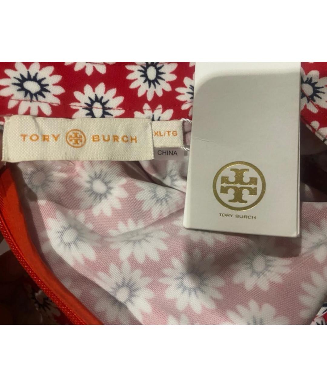 TORY BURCH Красное повседневное платье, фото 8