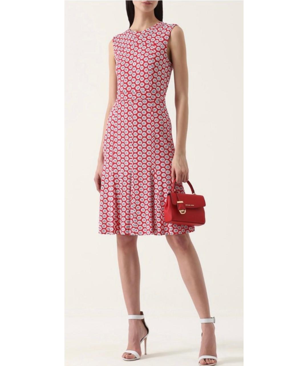 TORY BURCH Красное повседневное платье, фото 2