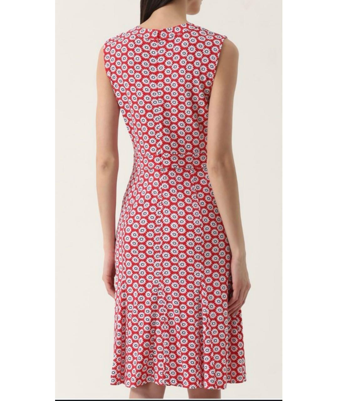 TORY BURCH Красное повседневное платье, фото 4
