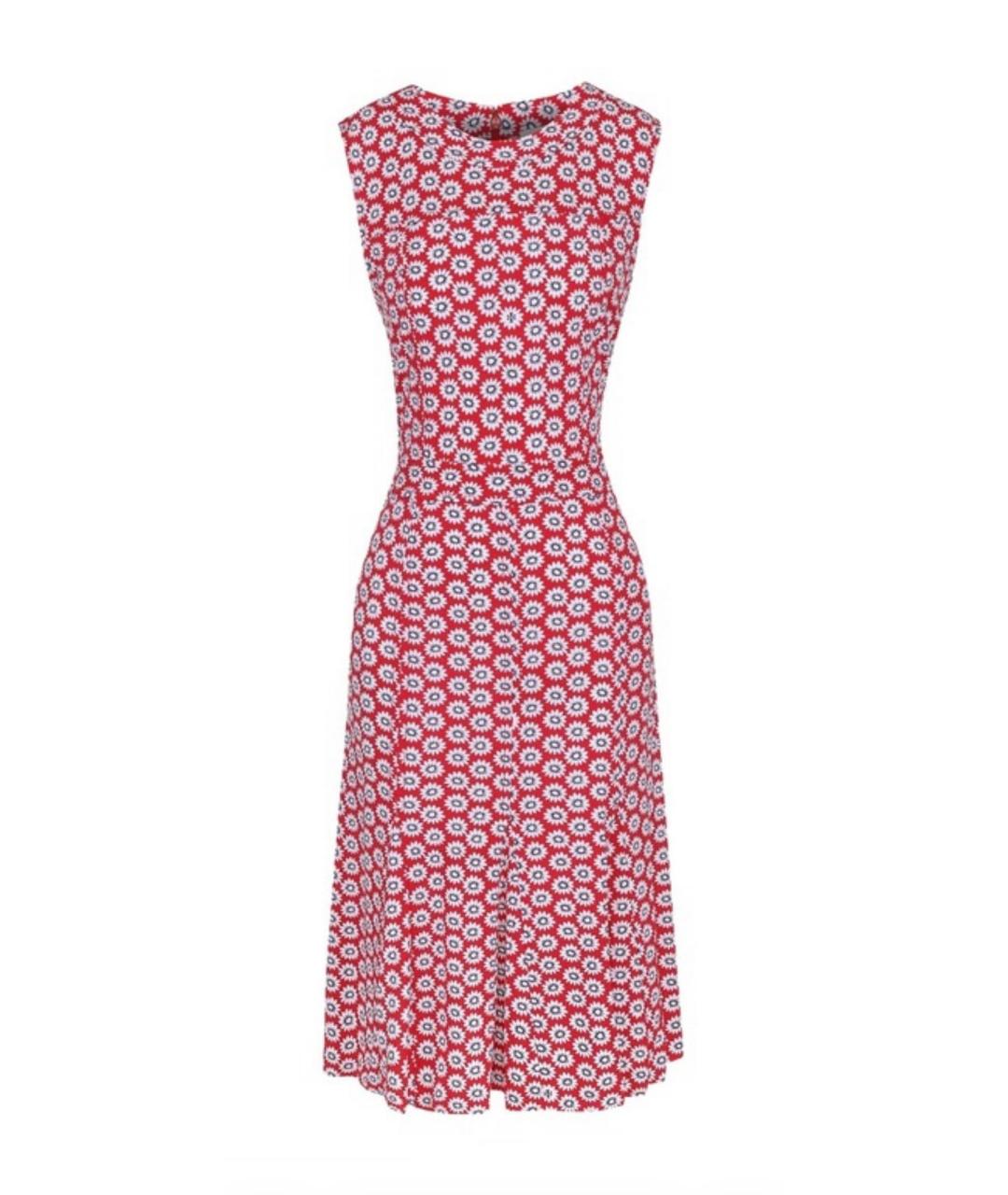 TORY BURCH Красное повседневное платье, фото 9