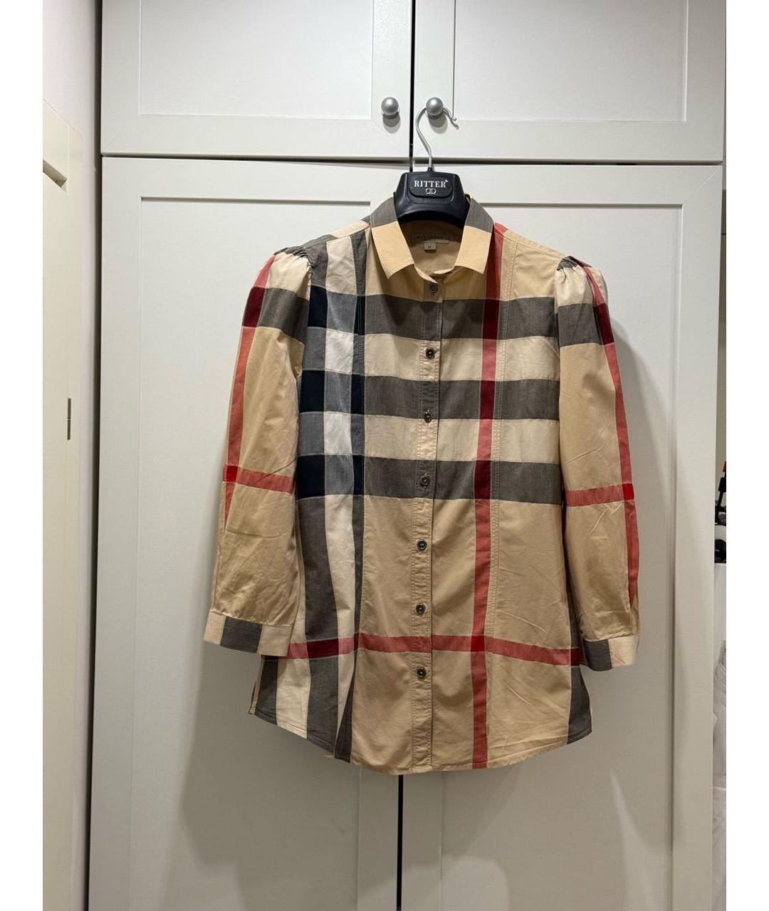 BURBERRY Мульти рубашка, фото 7
