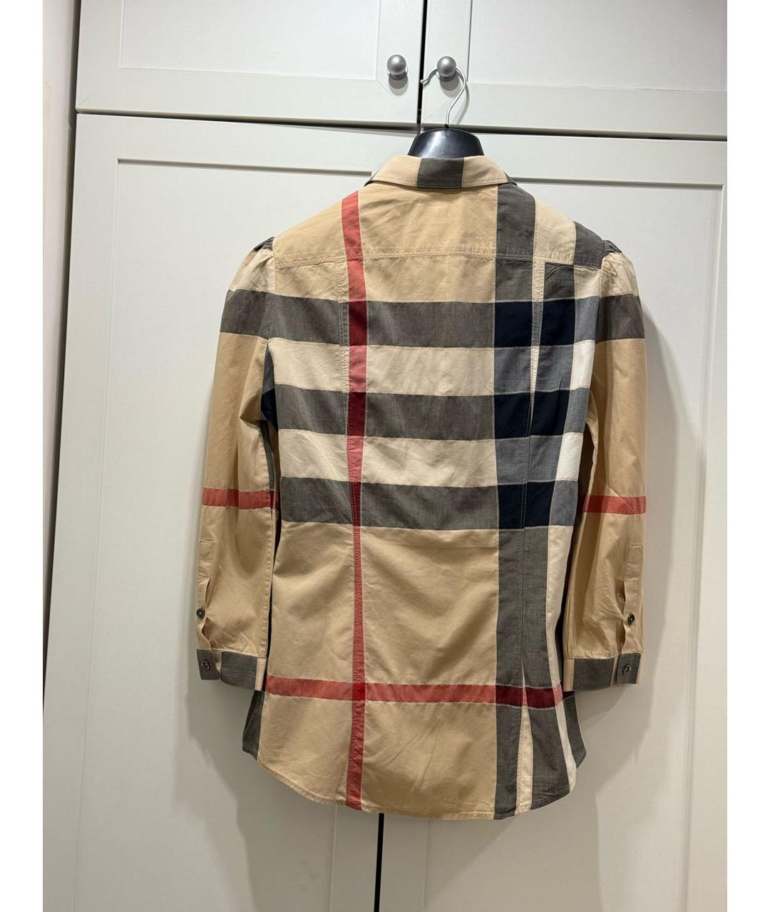 BURBERRY Мульти рубашка, фото 8