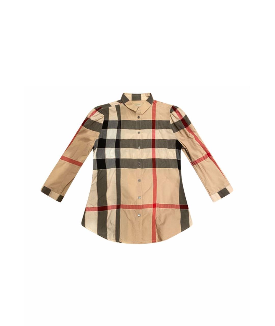 BURBERRY Мульти рубашка, фото 9