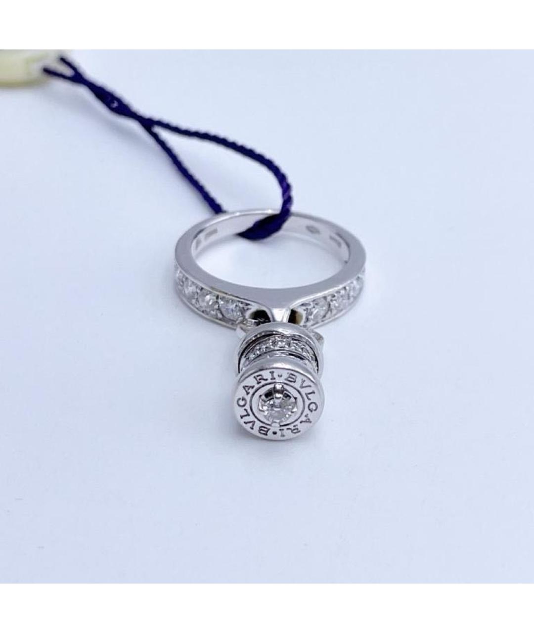 BVLGARI Серебряное кольцо из белого золота, фото 2