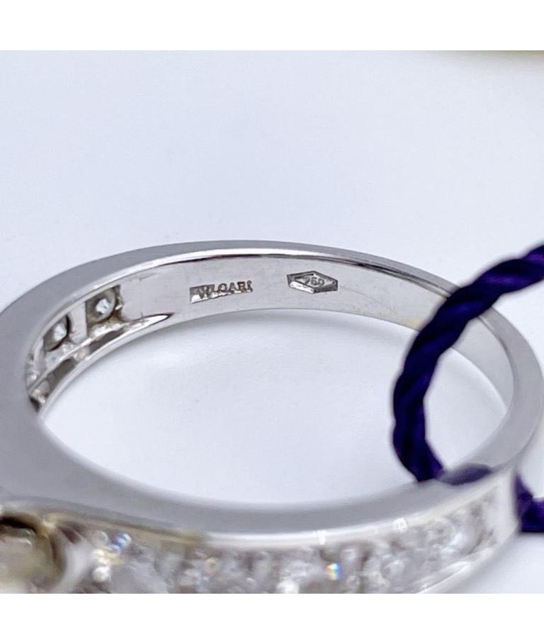 BVLGARI Серебряное кольцо из белого золота, фото 5