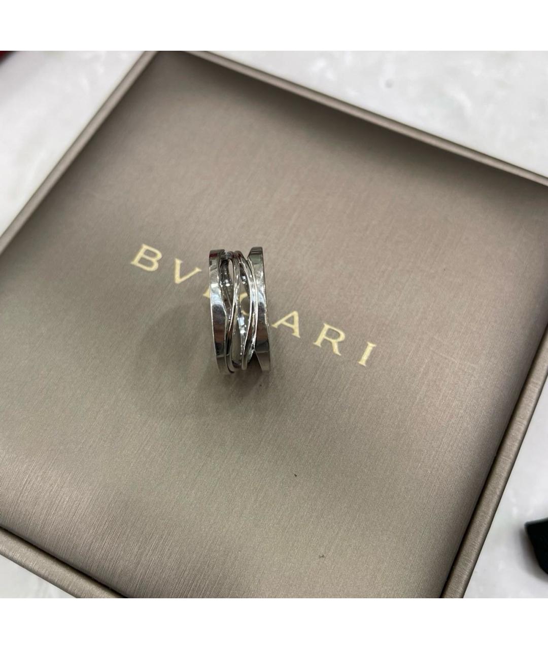 BVLGARI Серебряное кольцо из белого золота, фото 2