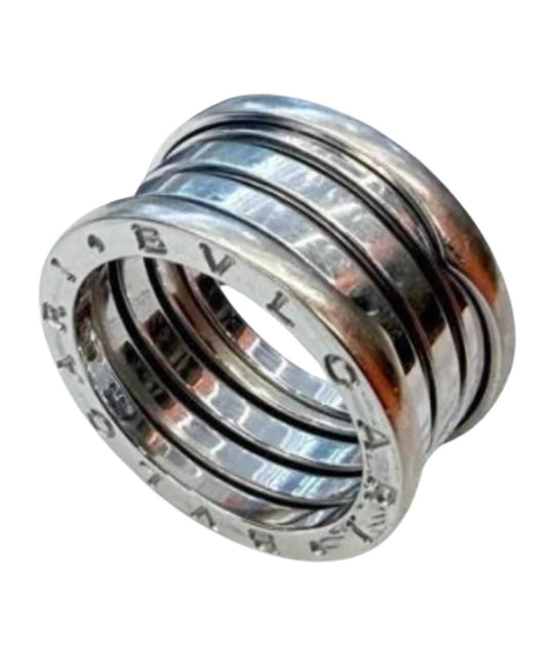 BVLGARI Серебряное кольцо из белого золота, фото 1