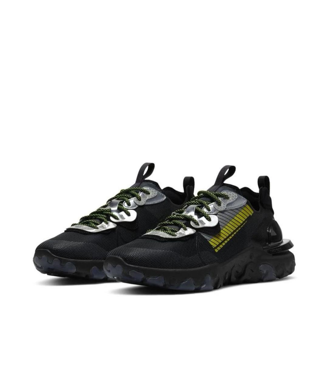NIKE Черные низкие кроссовки / кеды, фото 2