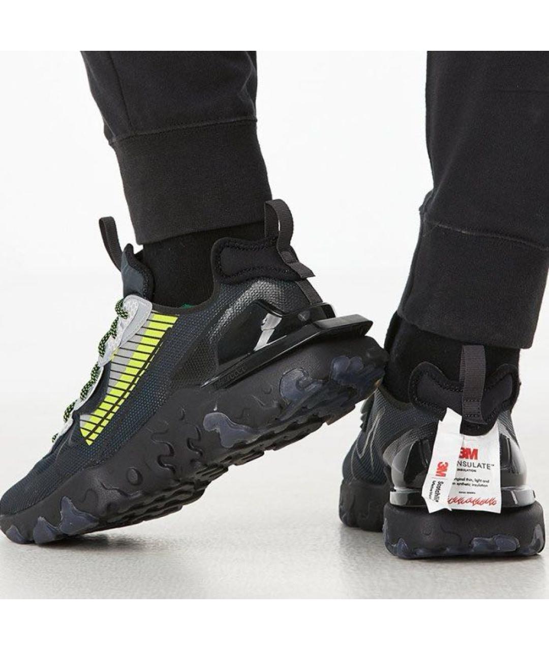 NIKE Черные низкие кроссовки / кеды, фото 8