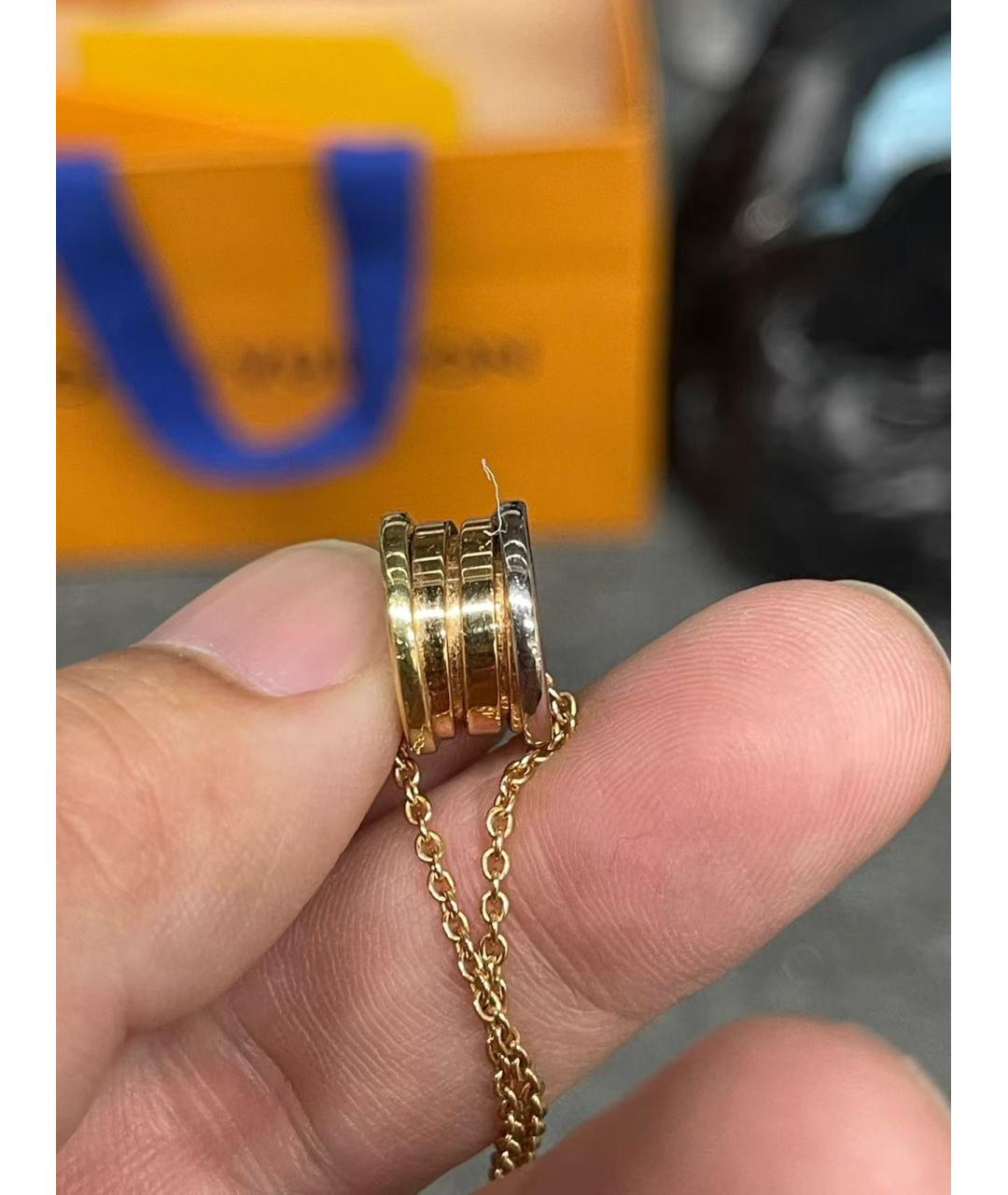 BVLGARI Золотое колье из желтого золота, фото 2