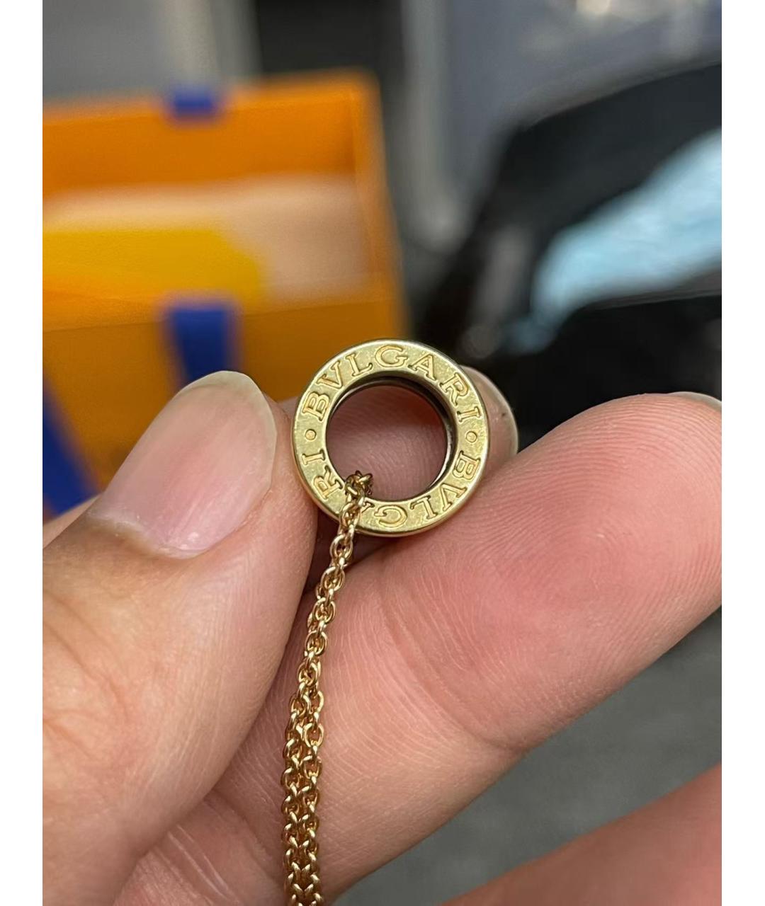 BVLGARI Золотое колье из желтого золота, фото 4