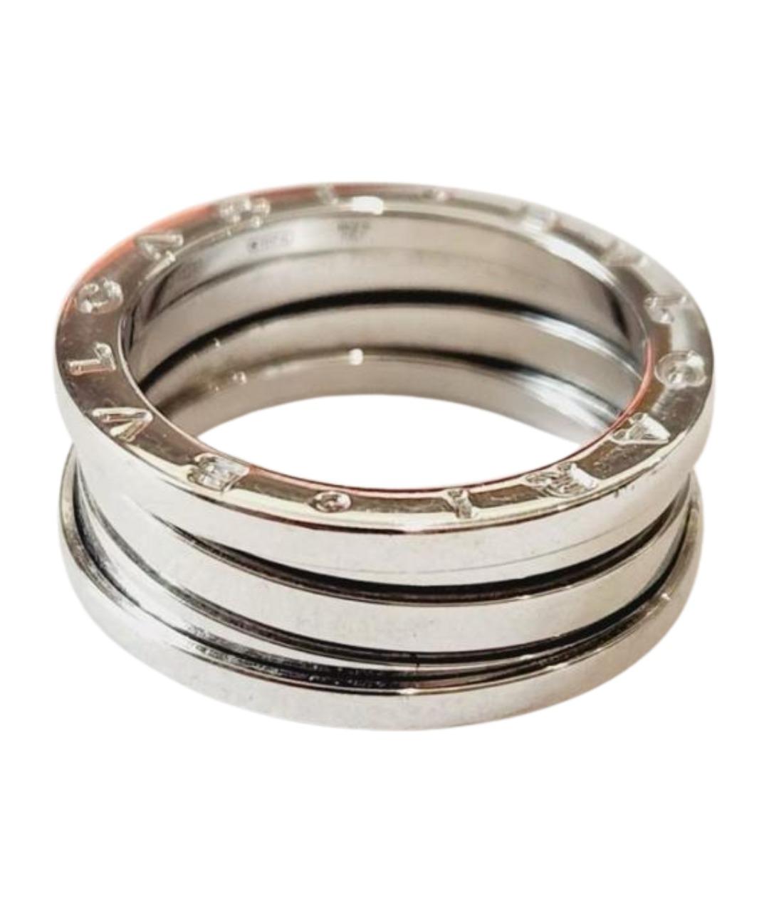 BVLGARI Серебряное кольцо из белого золота, фото 1