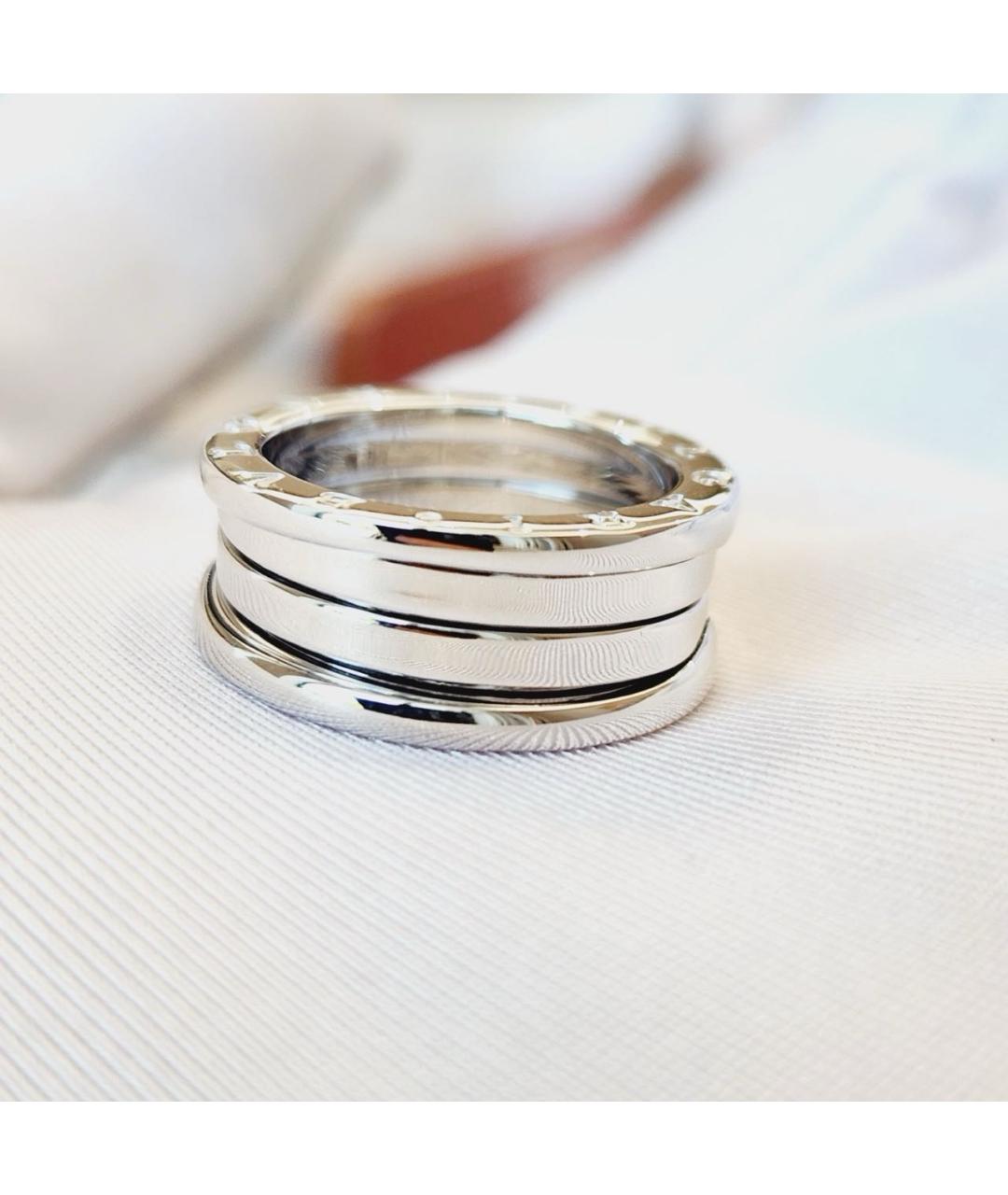 BVLGARI Серебряное кольцо из белого золота, фото 3