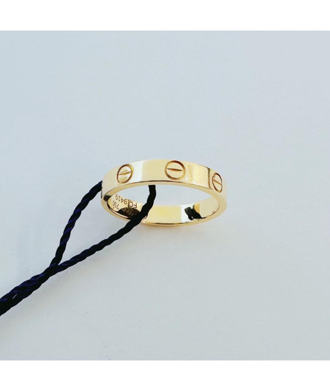 CARTIER Золотое кольцо из желтого золота, фото 2