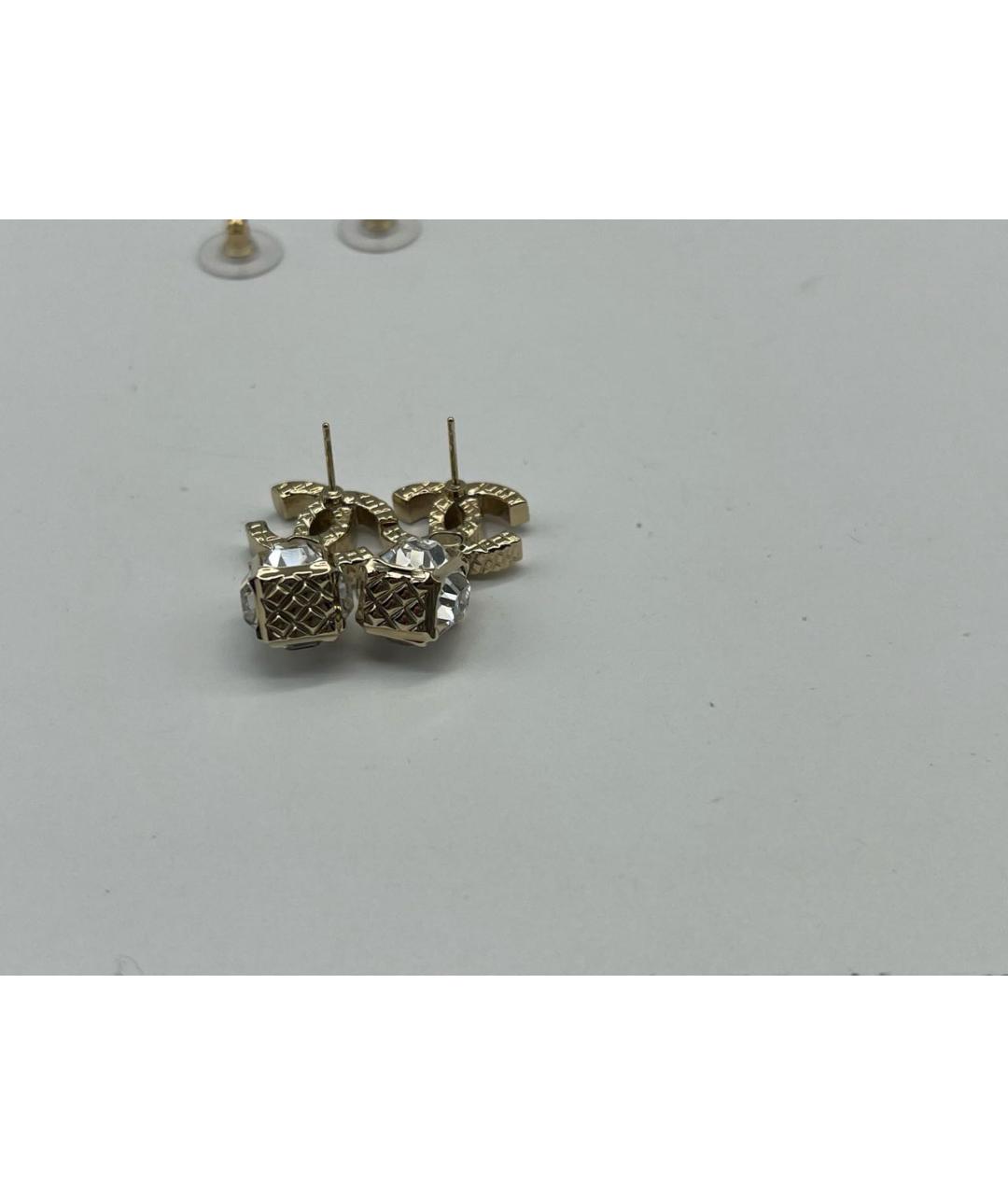 CHANEL Золотые серьги, фото 6