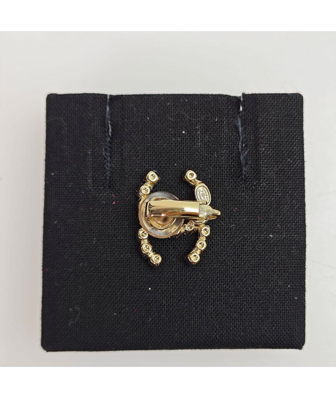 CHANEL Золотые серьги, фото 4