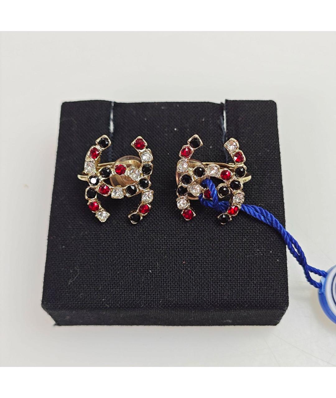 CHANEL Золотые серьги, фото 6