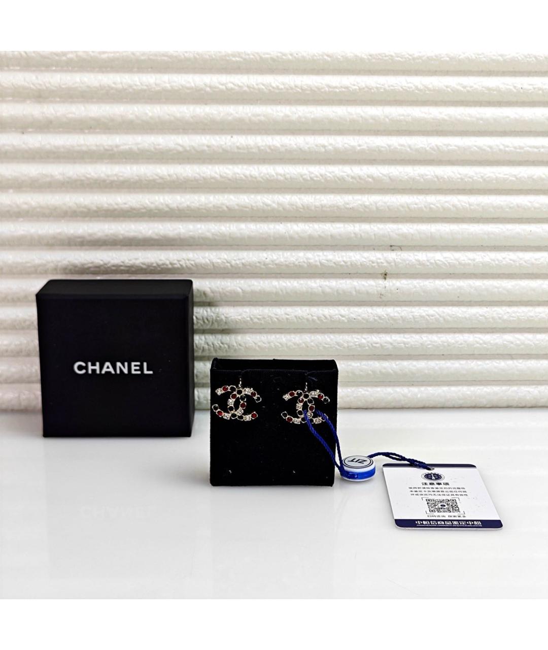 CHANEL Золотые серьги, фото 2