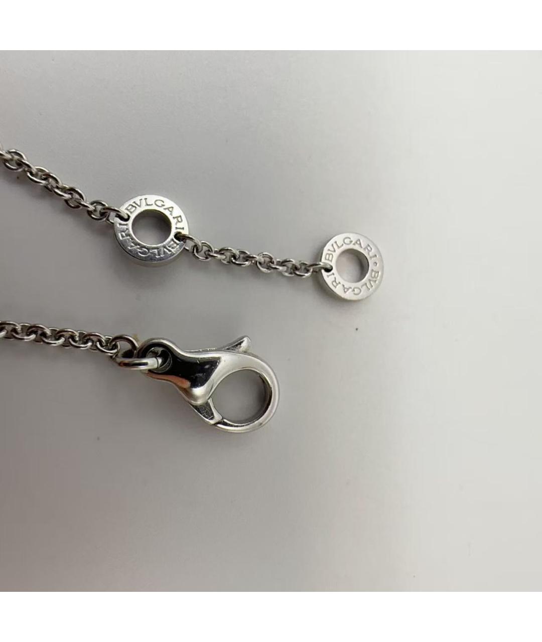 BVLGARI Серебряный браслет из белого золота, фото 4
