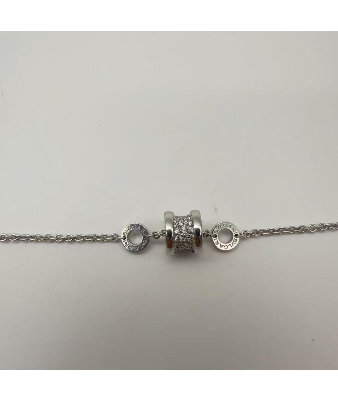 BVLGARI Серебряный браслет из белого золота, фото 2