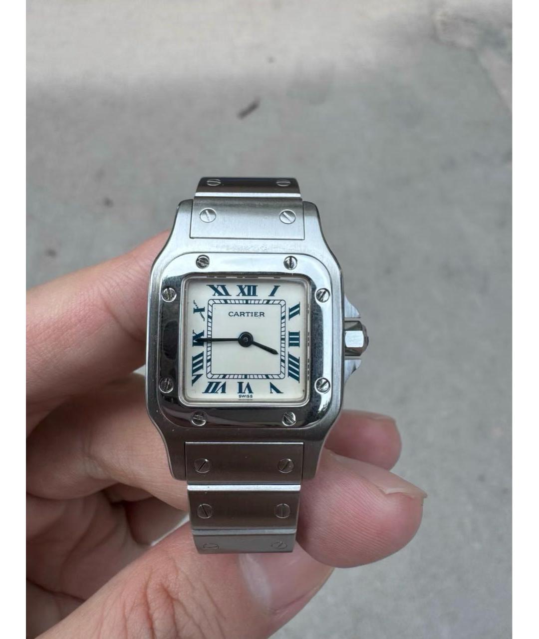 CARTIER Серебряные часы, фото 2