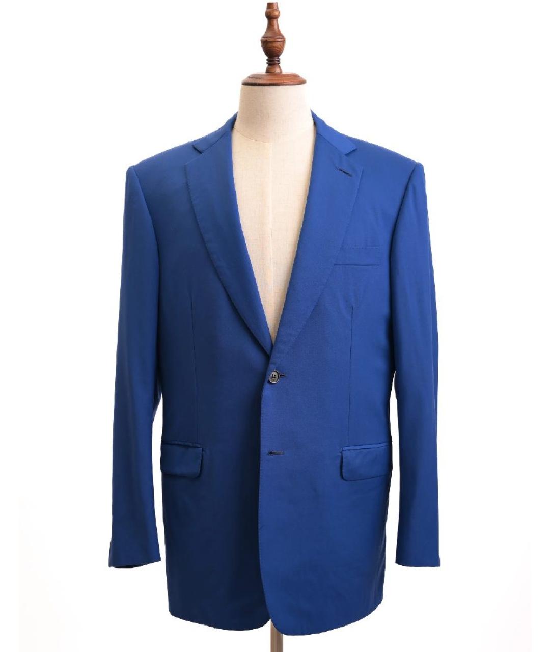 BRIONI Синий классический костюм, фото 10