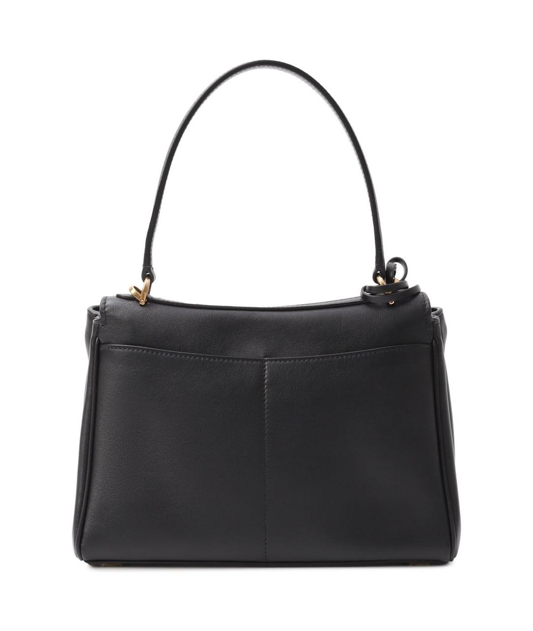 BALENCIAGA Черная кожаная сумка с короткими ручками, фото 3