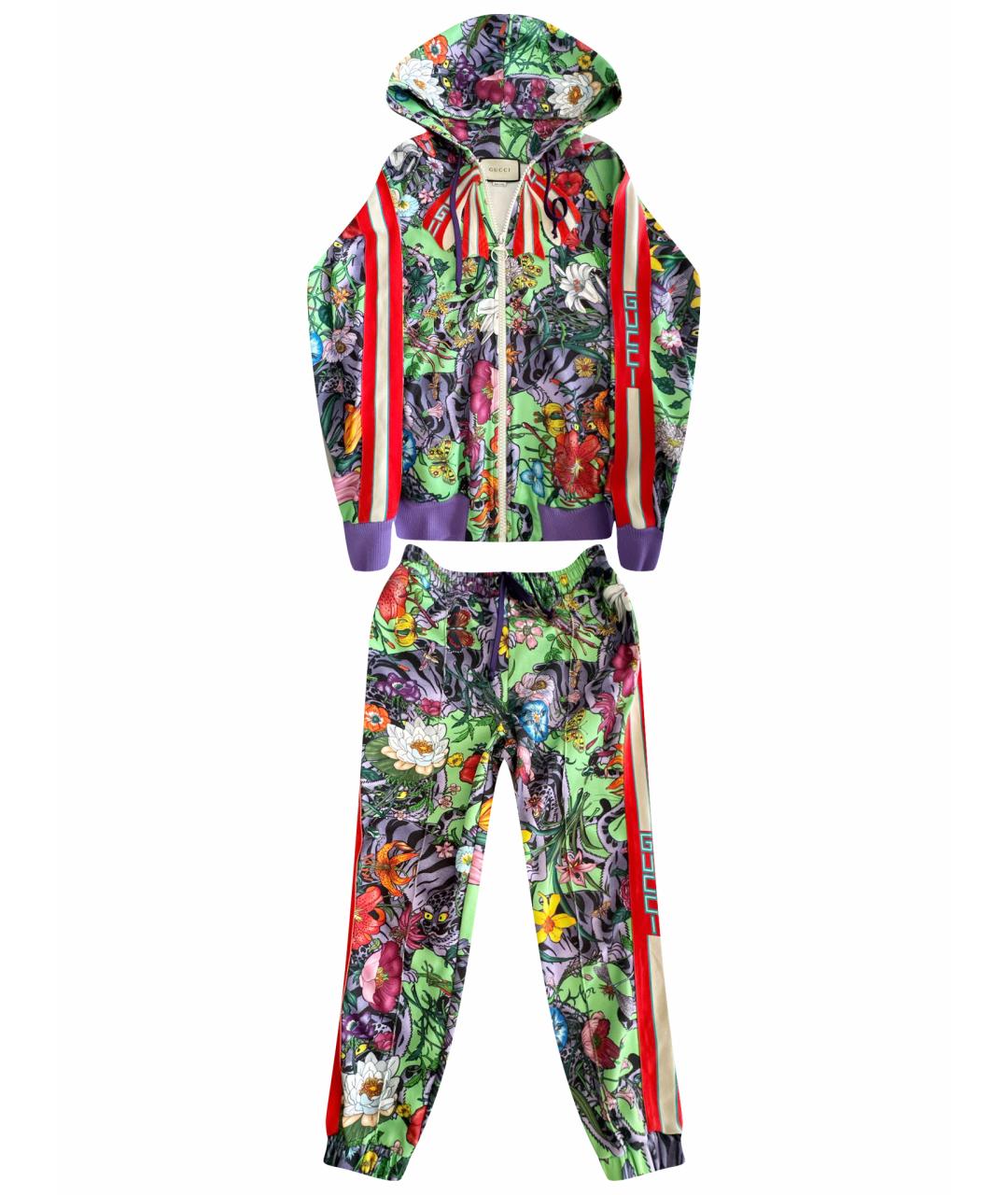 GUCCI Мульти хлопковый спортивные костюмы, фото 1