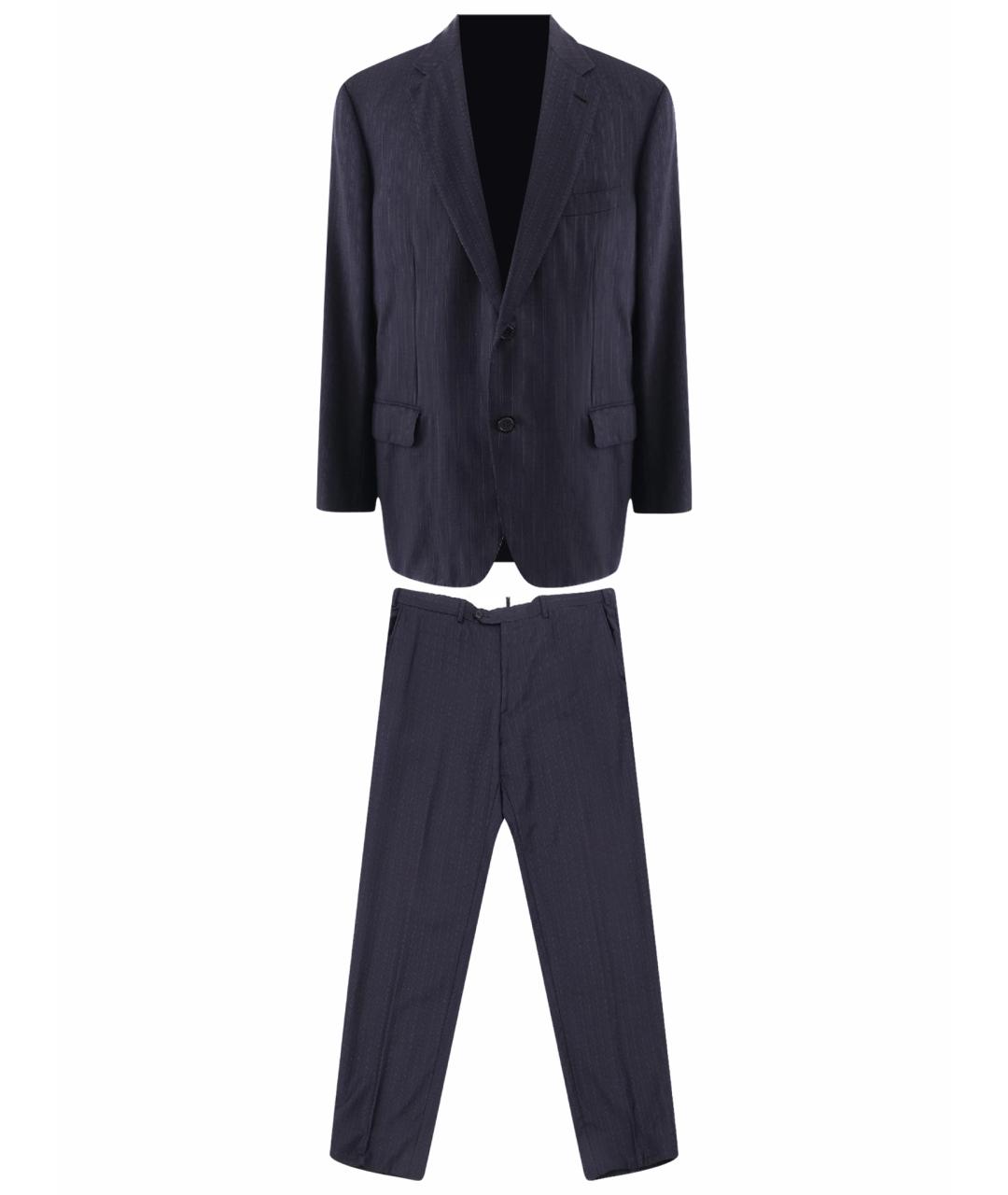 BRIONI Темно-синий классический костюм, фото 1