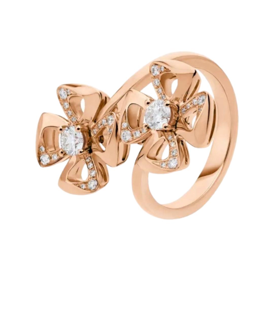 BVLGARI Золотое кольцо из розового золота, фото 1