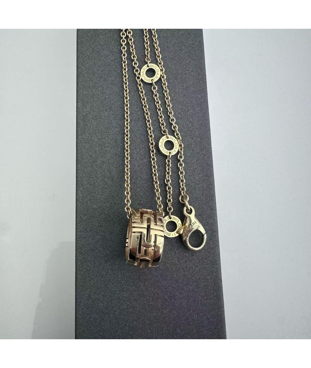 BVLGARI Золотое колье из розового золота, фото 4