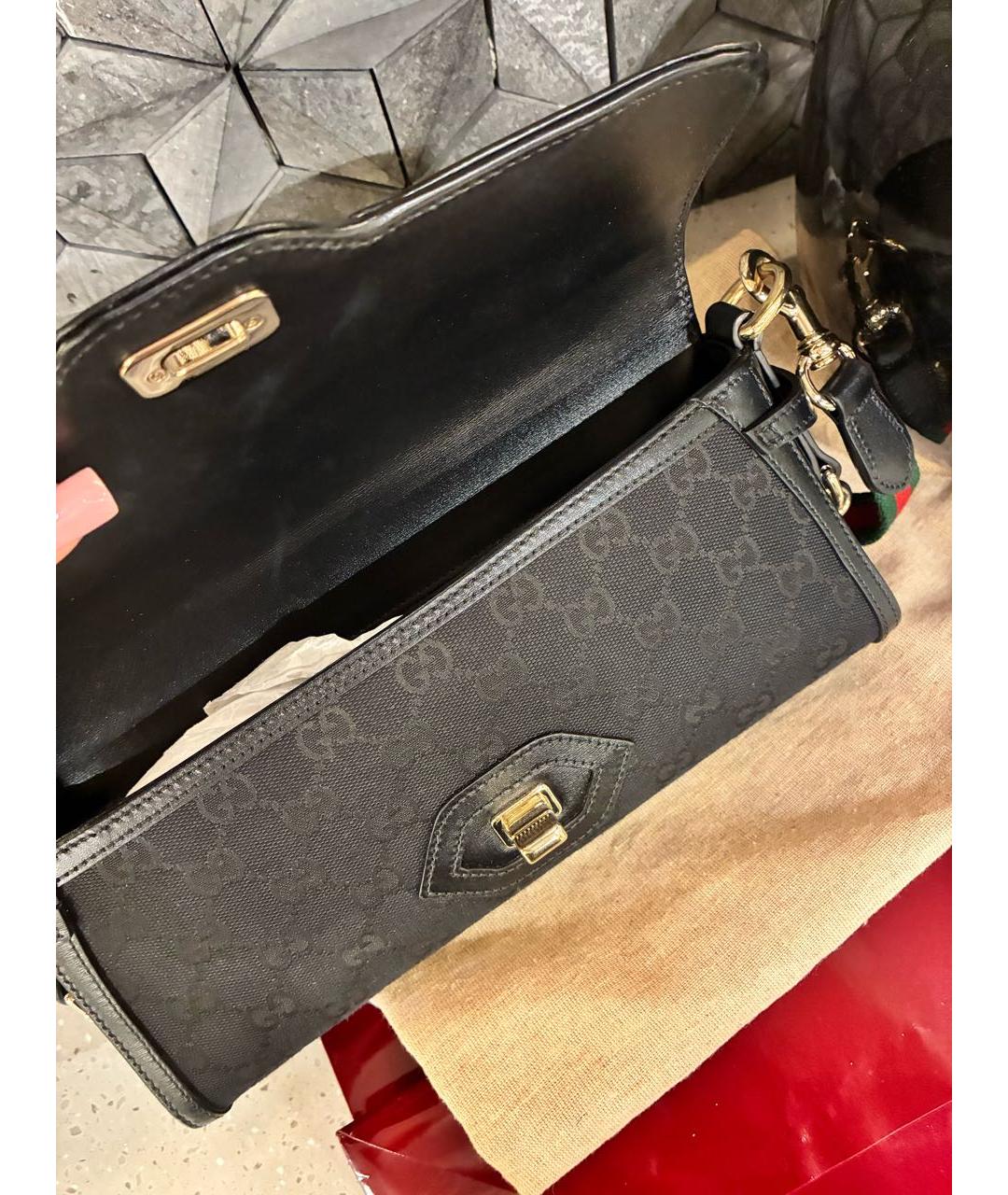 GUCCI Черная сумка через плечо, фото 9