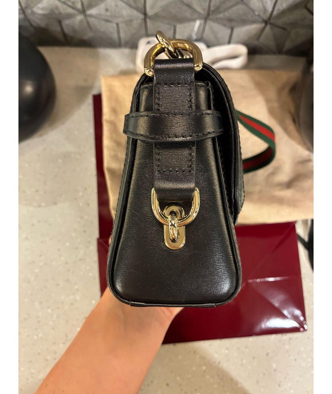 GUCCI Черная сумка через плечо, фото 7