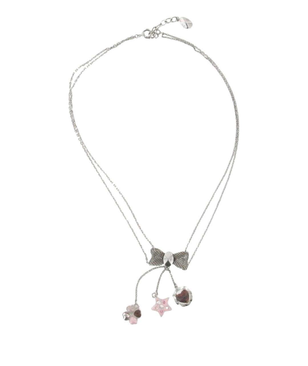 CHRISTIAN DIOR Серебряное колье, фото 1
