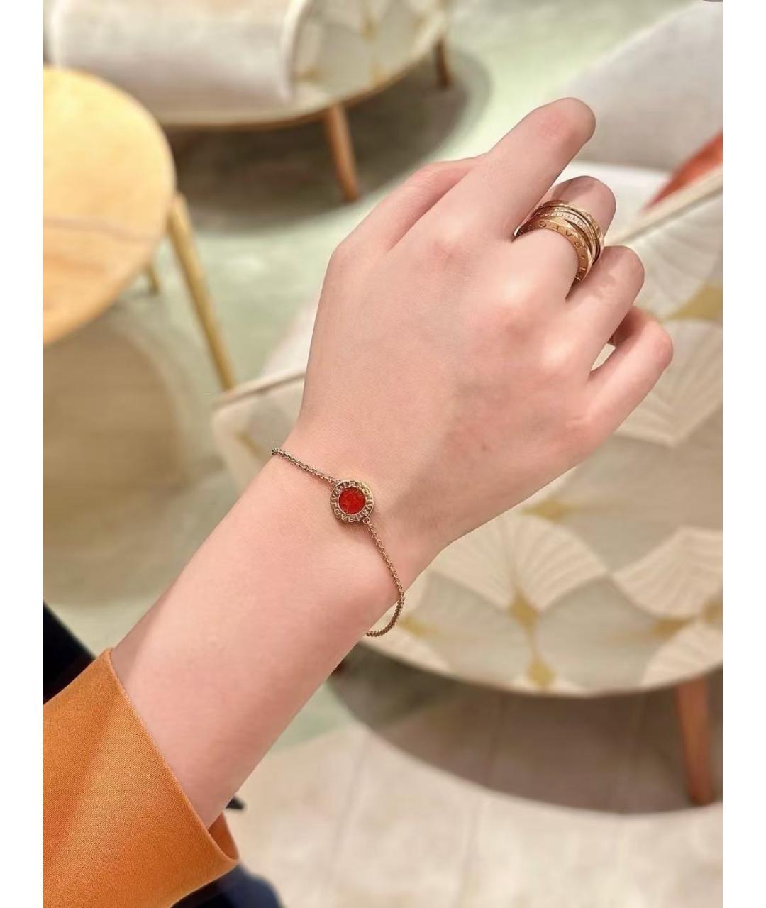BVLGARI Золотой браслет из розового золота, фото 3