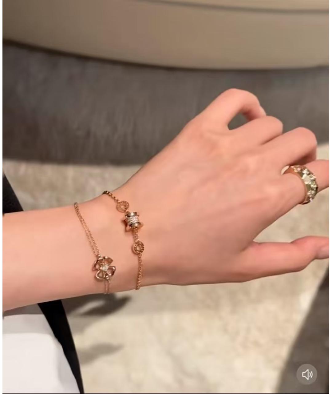 BVLGARI Золотой браслет из розового золота, фото 4