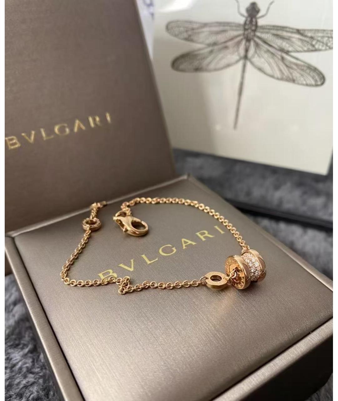 BVLGARI Золотой браслет из розового золота, фото 2