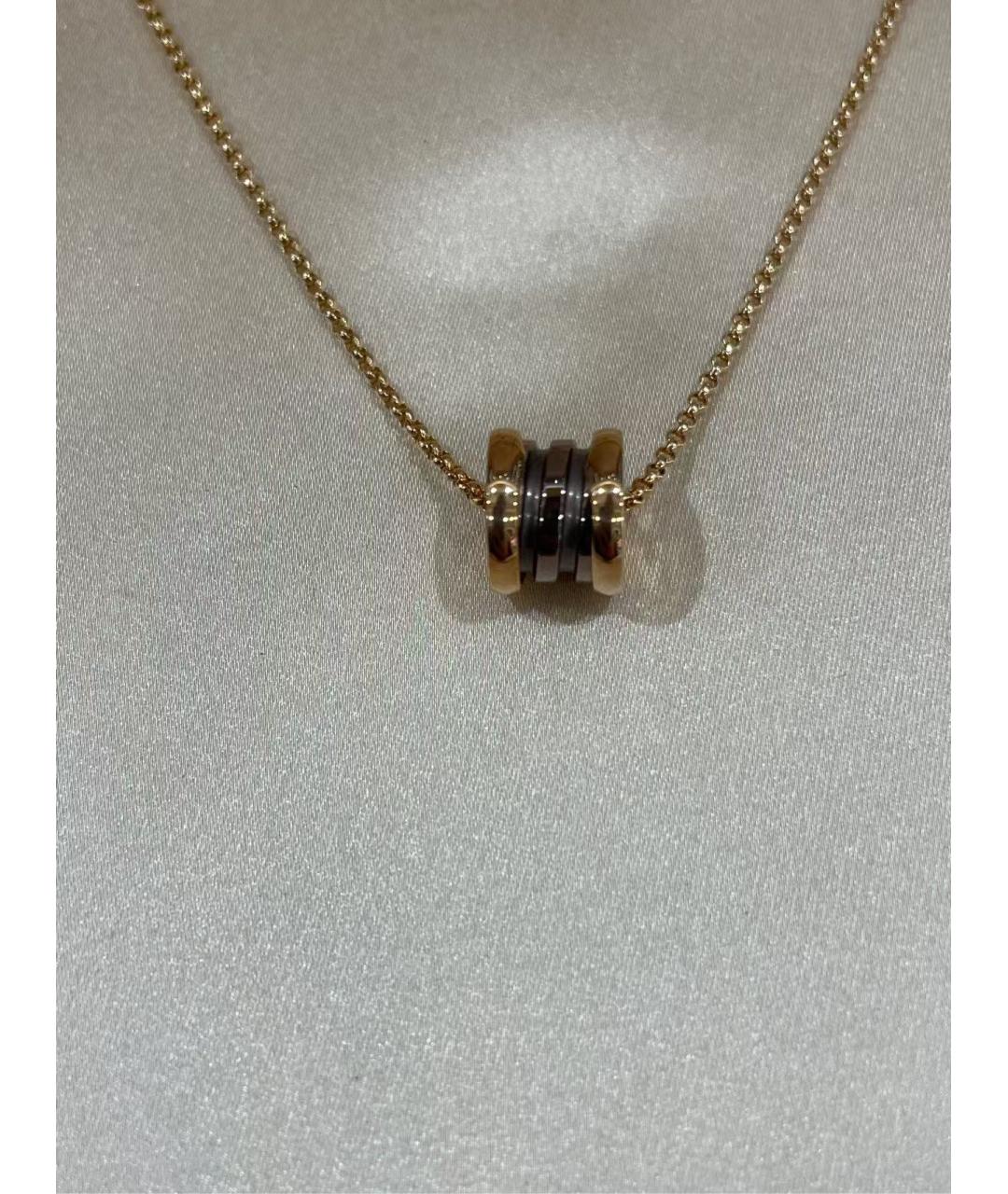 BVLGARI Золотое колье из желтого золота, фото 4