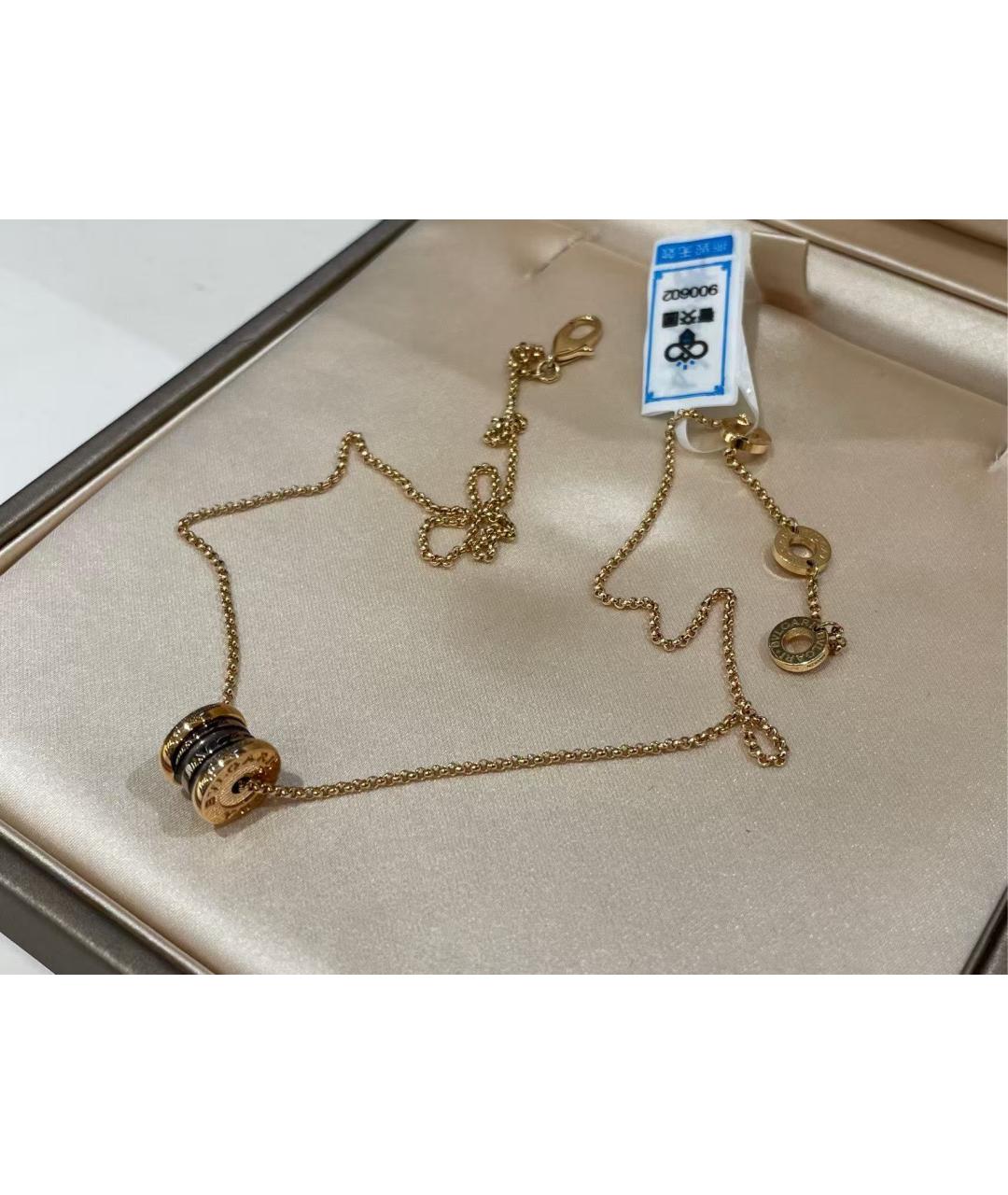BVLGARI Золотое колье из желтого золота, фото 3