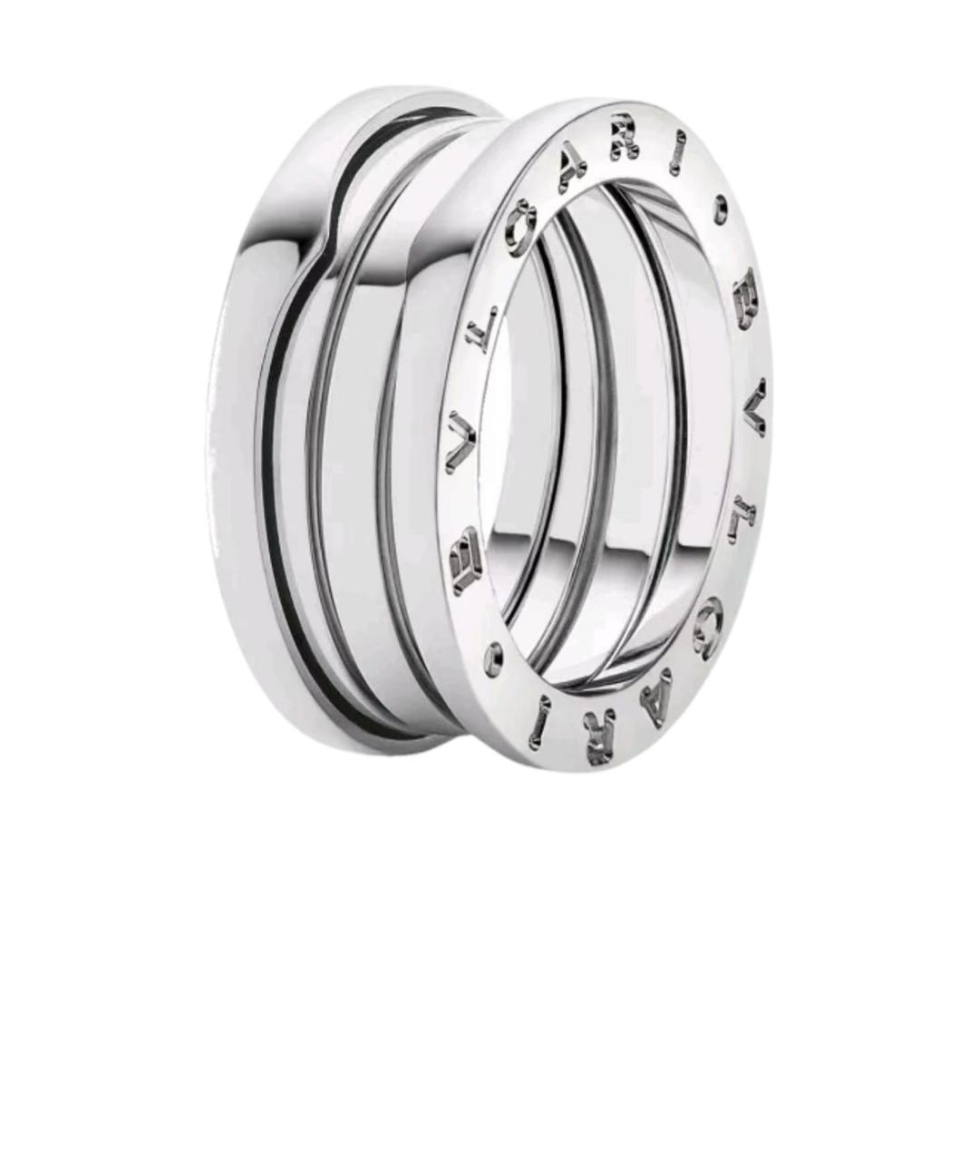 BVLGARI Серебряное кольцо из белого золота, фото 1